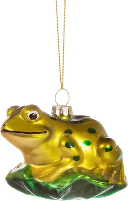Produktbild von Frosch-Weihnachtskugel - Sass & Belle