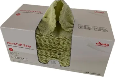 Produktbild von Microfasertuch MicroTuff Easy 30x30cm gelb VE=50 Stück