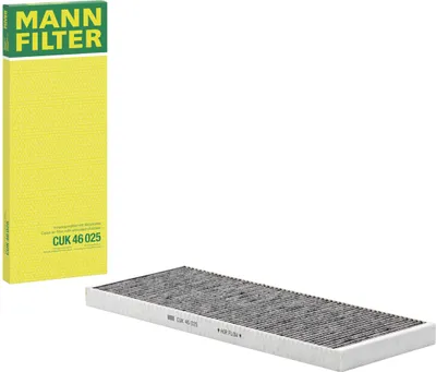 Produktbild von MANN-FILTER CUK 46 025 Innenraumfilter Pollenfilter für TESLA Model Y (5YJY) Aktivkohle