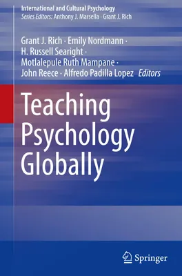 Produktbild von Teaching Psychology Globally
