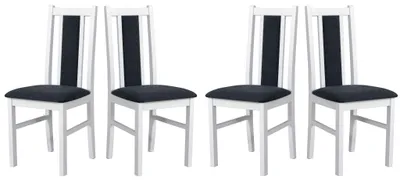 Image de CHAISE DE SALLE À MANGER - Lot de 4 Bos 14 blanc hygge 96