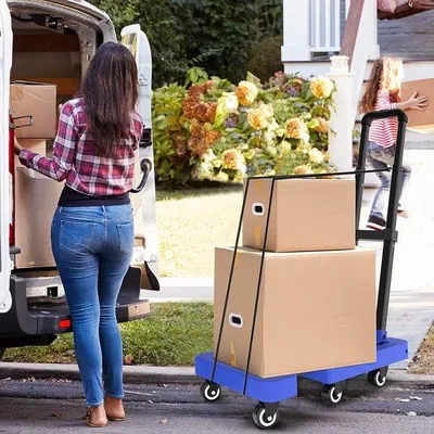 Zdjęcie produktu dla Wózek transportowy o dużej nośności, wielofunkcyjny wózek transportowy, 230 kg