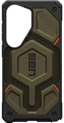 Produktbild von Handyhülle für Galaxy S26 Ultra, Urban Armor Gear Monarch Pro Mag mit MagSafe, Dunkelgrün mit Polyamid