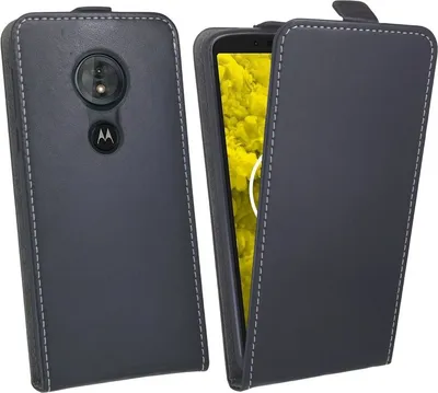Obrázek produktu pro Motorola Moto G6 Play Pouzdro na mobilní telefon Flipové pouzdro Smartphone Ochranný kryt Black