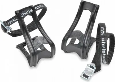 Produktbild von Zéfal Pedalhaken Christophe 43 + Riemen 515 XL - sicherer Halt und bessere Kr...