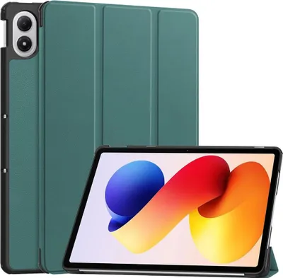 Produktbild von Xiaomi Redmi Pad 2 Pro Hülle - Coverup Tri-Fold Ständer Klapphülle mit Schlaf/Wach-Funktion - Grün