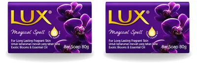 Produktbild von 2 x Lux Seife Magical Spell - Hydratierend - 80 g - Vorteilspackung - 2 Stücke