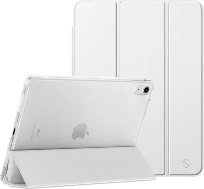 Produktbild von Fintie Hülle für iPad 11. Generation 2025 11 Zoll (A16), iPad 10. Generation 10.9 Zoll 2022 - Ultradünn Schutzhülle mit transparenter Rückseite Abdeckung Case Cover, Auto Schlaf/Wach, Silber