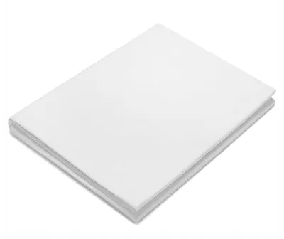 Obrázek produktu pro MUMLA Klasické bílé bavlněné prostěradlo 90x200 cm