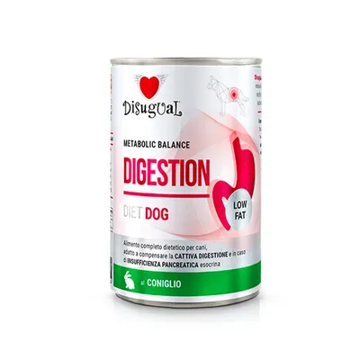 Obrázok produktu pre Disugual Dog vet diet Konzerva Digestion L.F. Králik 400 g
