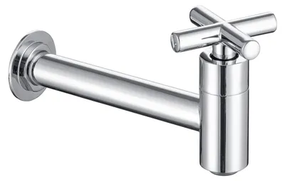 Produktbild von Wandarmatur für Kaltwasser, Wandmontage, aus Messing