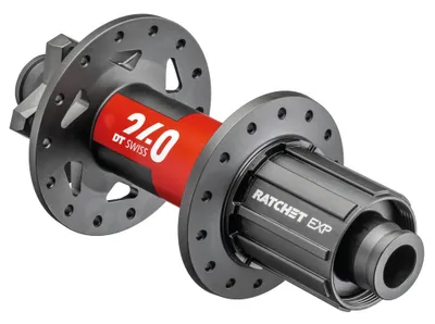 Produktbild von DT Swiss 240 EXP MTB Hinterradnabe 6-Loch 157x12 Boost+ 32H Shimano