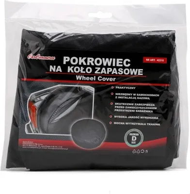 Produktbild von CARCOMMERCE Reserveradabdeckung 42210 65cm 20cm Textil