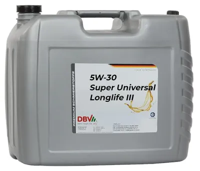 Produktbild von DBV 5W/30 Super-Universal Longlife III 20-Liter-Kanister