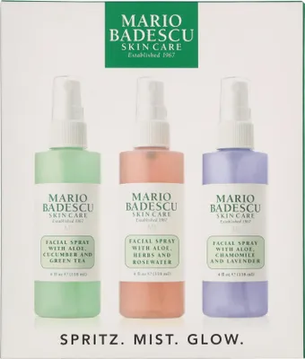Produktbild von Mario Badescu Spritz Mist & Glow Set - 3x118ml