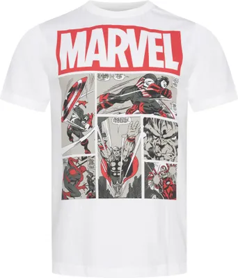 Produktbild von M|MARVEL Heroes Comics Herren T-Shirt FBMTS301WHT