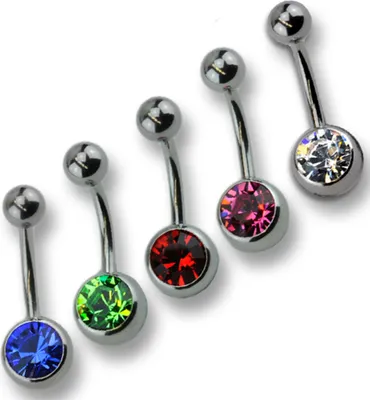 Zdjęcie produktu dla Zestaw do przekłuwania Zeeme Body Jewelry Piercing Set 316l CHS Stahl Kristall