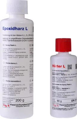 Produktbild von R&G Faserverbundwerkstoffe L + Härter L, Packung/ 280g