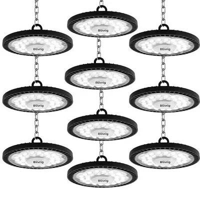 Zdjęcie produktu dla Lampa LED ufo 100W przemysłowa halowa 10000 lm zimna biel 6500K