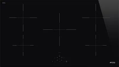 Immagine prodotto di Smeg B09ZJBGFBQ Piano a Induzione da Incasso 90 cm 5Z Nero