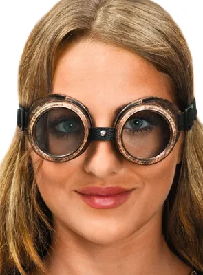Produktbild von Steampunk Brille bronze