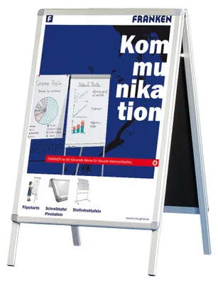 Produktbild von FRANKEN Plakatständer "Standard" DIN A2 420 x 594 mm