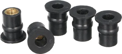 Obrázek produktu pro Pryžové matice M5, 5 mm, metrická matice hřídele čelního skla motocyklu