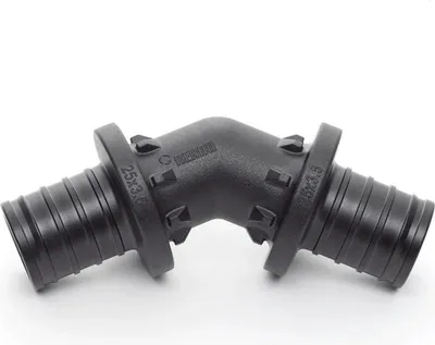 Obrázok produktu pre REHAU Uholník, RAUTITAN PX, 40 - 40, 45 stupňov, 1 kus.
