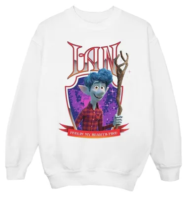 Image de Disney - Sweat-shirt pour homme « Onward Ian's Fire » BI43273 (XL) (blanc)