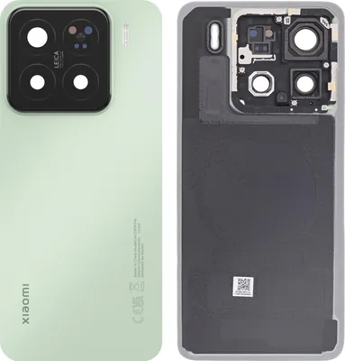 Zdjęcie produktu dla Xiaomi, oryginalna pokrywa baterii Xiaomi 15 z dwustronnym klejem, zielona