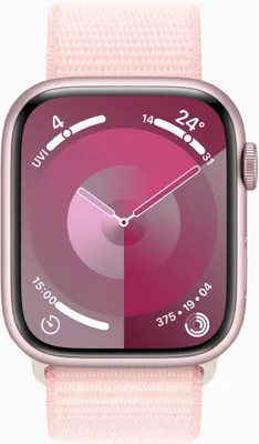 Produktbild von Apple Watch Series 9 GPS + Cellular 45mm, Farbe:Rosa