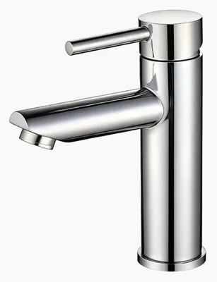 Zdjęcie produktu dla Zestaw łazienkowy ze stali nierdzewnej 304 z baterią z jednym uchwytem, na ciepłą i zimną wodę, do montażu podtynkowego, do łazienki i kuchni – wykończenie na wysoki połysk, prosta wylewka