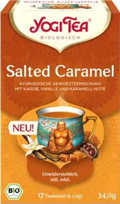 Produktbild von Yogi Tea Salted Caramel | 17 Beutel | Gewürztee |  | vegan