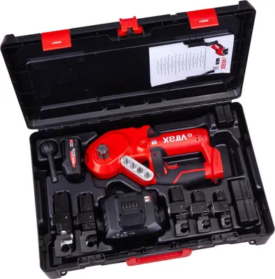 Image de Cintreuse compacte électroportative 18 V Ministem® Ø 12-14-16-18-22mm - VIRAX - avec 1 batterie 18V 2Ah - chargeur rapide - Virabox - 251778