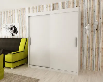 Obrázok produktu pre MINIO Šatníková skriňa TOKIO 180 cm biela