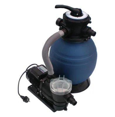 Produktbild von Sandfilteranlage Pool 6 m³/h mit Pumpe Vorfilter SPLASH 300 bis 30m³
