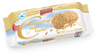 Zdjęcie produktu dla Coppenrath ciasteczka owsiane bez cukru o lekko orzechowym smaku 200g