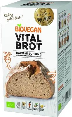 Immagine prodotto di MISCELA DI PANE VITAL SENZA GLUTINE ORGANICA 315 g - BIOLOGICO VEGANO