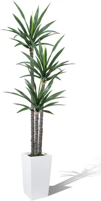 Künstliche Drachenbaum-Pflanze, 1,8 m, 24 cm Topf