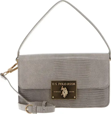 Immagine prodotto di U.S. POLO ASSN. borsa da sera borsetta Winton Flap Handle Bag Beige Lizard