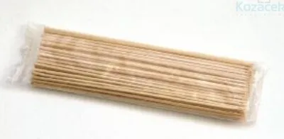 Obrázek produktu pro Špejle hrocené kulaté 20cm 100ks CZ