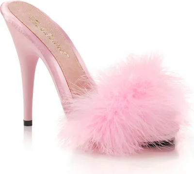 Produktbild von POISE-501F Damen Slipper von Fabulicious, Rosa  , EU 42, US 12