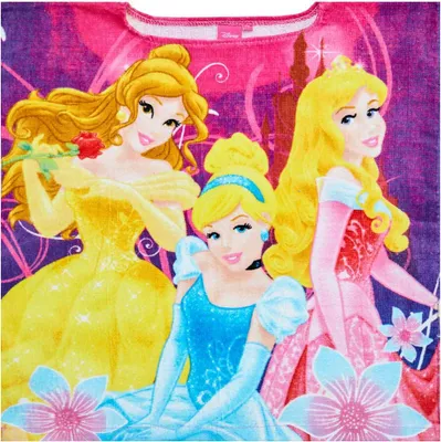 Produktbild von Disney Princess Mädchen Badeponcho ohne Kapuze