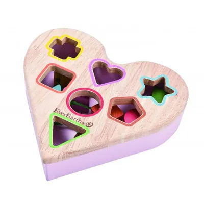 Produktbild von Sortierspiel in Herzform