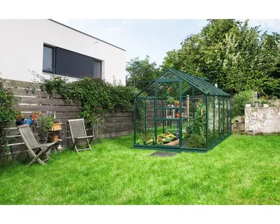 Obrázek produktu pro Skleník Vitavia Venus 6200 skleněný 3 mm 195 x 321 cm zelený