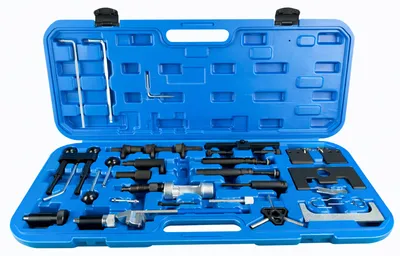 Obrázok produktu pre Aretačná sada rozvodov diesel a benzín VW Audi Seat Škoda 1.2 1.4 1.6 1.9 2.0 2.5 3.3 Gebo Tools