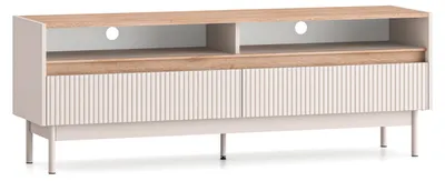 Produktbild von Lowboard Dunea TV-Unterschrank 154x40x55cm Cashmere Eiche Cremona Torro