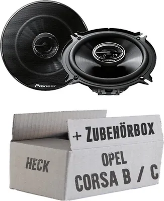 Produktbild von Lautsprecher 13cm - Pioneer TS-G1320F - Einbauset passend für Opel Corsa B & C hinten - justSOUND