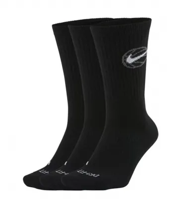 Obrázek produktu pro Nike Everyday Crew Socken 3er-Pack, černá, 38-42