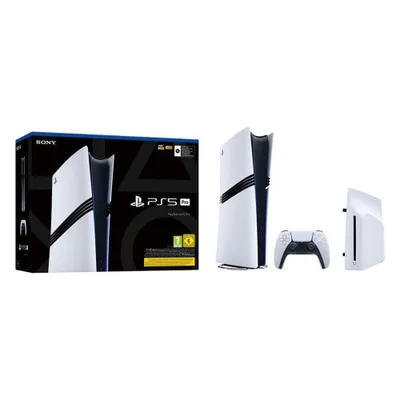 Produktbild von Sony PlayStation 5 Pro 2 TB SSD mit Disc Drive Gaming Bundle